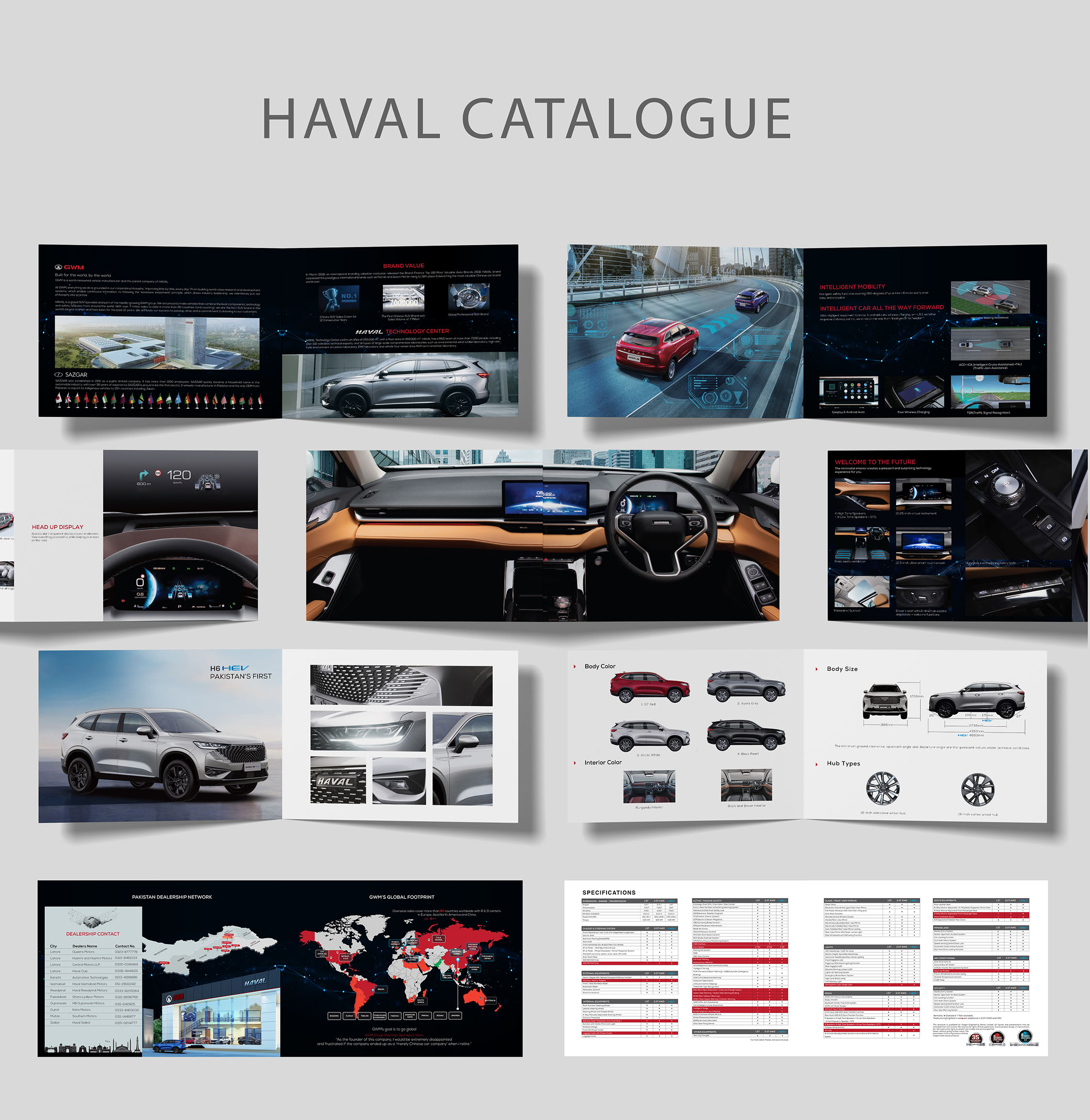 Haval Catalogue Mockup