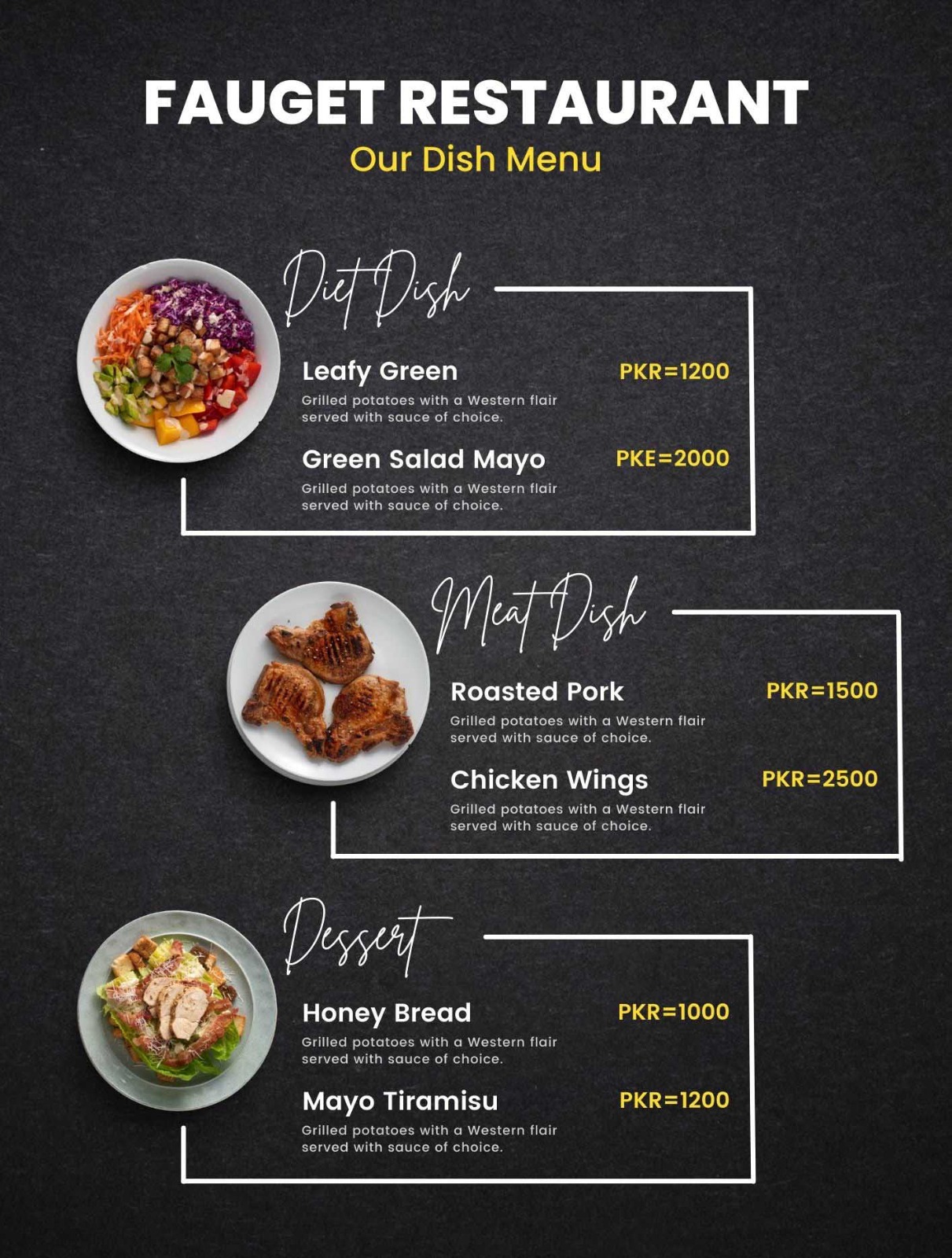 Brand Guidelines Fauget Restaurant
