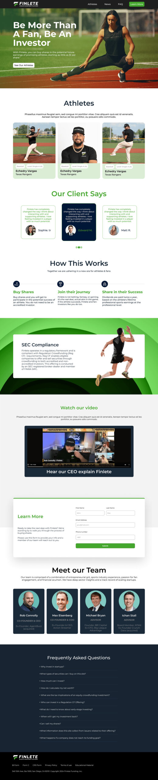 Website UI/UX