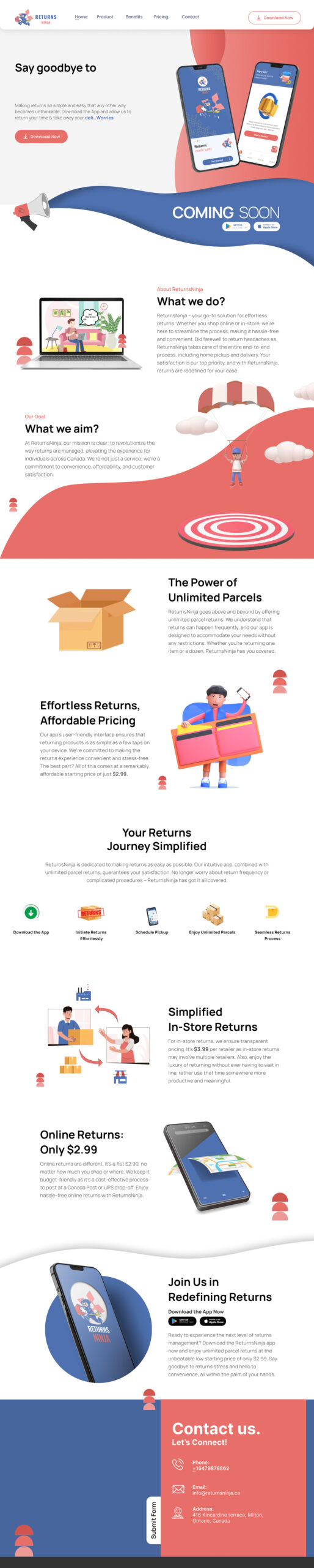 Website UI/UX